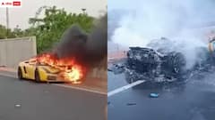 తీసుకున్న అప్పు చెల్లించలేదని దారుణం - నడిరోడ్డుపై రూ.కోట్ల కారును తగలబెట్టేశారు, ఎక్కడంటే?