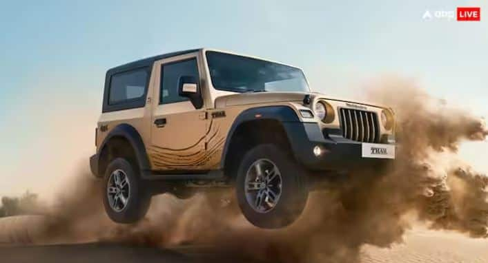 Mahindra Thar 5-Door SUV: ਮਹਿੰਦਰਾ ਦੀ ਨਵੀਂ ਗੱਡੀ ਭਾਰਤੀ ਬਾਜ਼ਾਰ 'ਚ ਲਾਂਚ ਹੋਣ ਲਈ ਤਿਆਰ ਹੈ। ਇਹ 5-ਦਰਵਾਜ਼ੇ ਵਾਲੀ SUV ਹੈ। ਮਹਿੰਦਰਾ ਦੀ ਇਸ SUV 'ਚ ਕਈ ਨਵੇਂ ਫੀਚਰਸ ਸ਼ਾਮਲ ਕੀਤੇ ਜਾ ਸਕਦੇ ਹਨ।