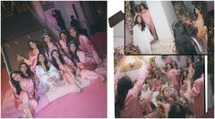 BFF राधिका मर्चेंट के लिए Janhvi Kapoor ने होस्ट की बैचलरेट पार्टी, पिंक थीम में गर्ल गैंग ने की पजामा पार्टी