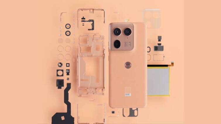 Motorola Edge 50 Ultra Launch price in india Peach Colour Variant specifications Motorola Teases Peach Colour Variant Of Edge 50 Ultra Ahead Of Its Launch — Watch