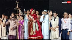 बनारस के घाट पर रणवीर सिंह-कृति सेनन ने किया रैंप वॉक, ट्रेडिशनल आउटफिट में बिखेरा जलवा