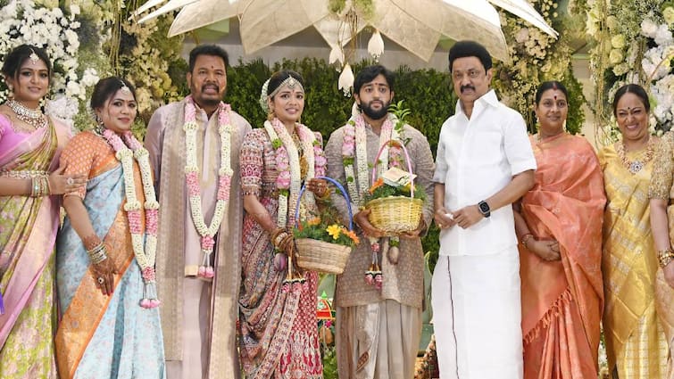 cm mk stalin attended  Director Shankar's Daughter marriage in chennai Director Shankar: இயக்குநர் ஷங்கர் மகள் திருமணம்.. நேரில் சென்று வாழ்த்திய முதலமைச்சர் ஸ்டாலின்!