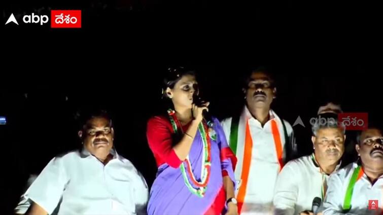 YS Sharmila criticises YS Jagan for his ruling in AP at Puthalapattu meeting ఏపీలో YSR మార్క్ కాదు, జగన్ మార్క్ పాలన - హత్యా రాజకీయాలు, రౌడీపాలన: షర్మిల