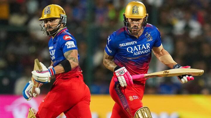 6. RCB's total of 262/7 is the highest ever in a losing cause in T20 cricket, surpassing West Indies' 258/5 against South Africa last year. (Image Credit: PTI)