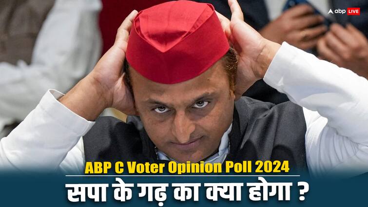 ABP C Voter Opinion Poll 2024: Bad news for Samajwadi party before Lok Sabha elections Akhilesh losing in his own stronghold ABP C Voter Opinion Poll 2024: सपा के लिए बड़ी खबर, अपने गढ़ में मुश्किल है लड़ाई, इन सीटों पर कांटे की टक्कर, सर्वे में दावा