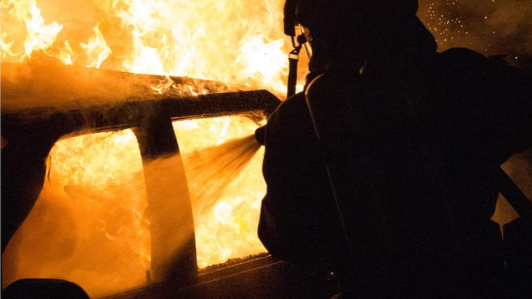 WATCH: Lamborghini Gallardo Worth Rs 1 Crore Torched In Hyderabad WATCH: Lamborghini Gallardo Worth Rs 1 Crore Torched In Hyderabad