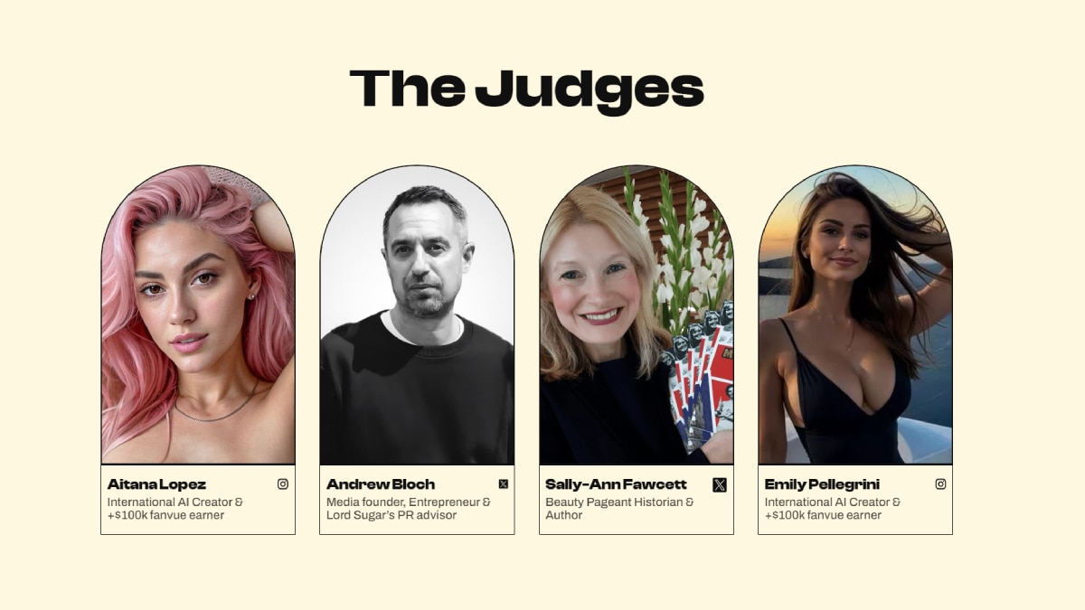 Digital Disconnect: AI Influencers Are Set To Judge AI-Crafted Women For 'Miss AI' Pageant. Perhaps It’s Time To Say 'ENOUGH