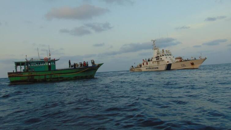 Indian Coast Guard Rescues Stranded Fishing Boat Off Karnataka’s Karwar — WATCH