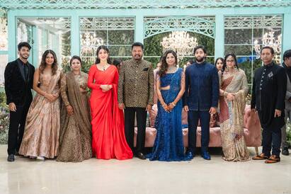 Aishwarya Shankar Reception Photos : ஷங்கர் மகளின் வரவேற்பு நிகழ்ச்சியில் ஒன்று திரண்ட பிரபலங்கள்!