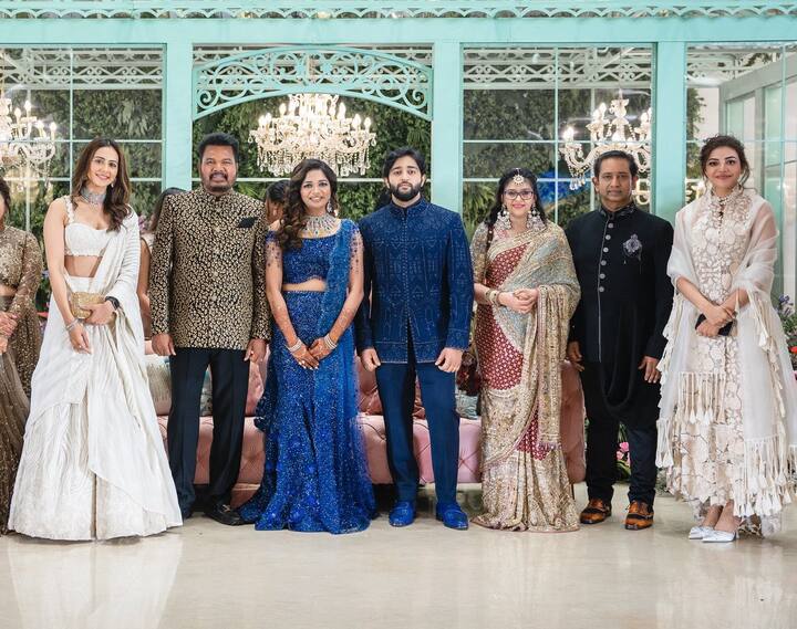 Megastar Attends Director Shankar Daughter Wedding Reception: తమిళ స్టార్ డైరెక్టర్ శంకర్ కూతురు ఐశ్వర్య వివాహం గ్రాండ్గా జరిగింది.