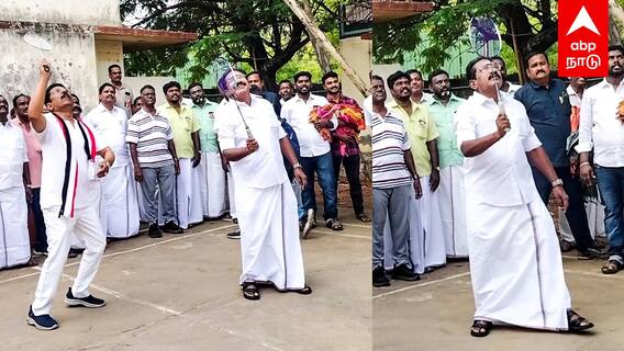 Sellur raju : பேட்மிண்டன் விளையாடி அசத்திய செல்லூர் ராஜூ பிரச்சாரத்தில் கலகல