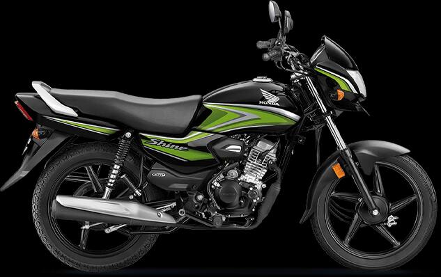 होंडा शाइन 100 भी माइलेज बाइक है, इसकी एक्स शोरूम कीमत 65,011 रुपये से शुरू होती है. इसमें 65 किमी/लीटर का माइलेज मिलता है. यह बाइक केवल 1 वेरिएंट और 5 कलर ऑप्शन  में उपलब्ध है.