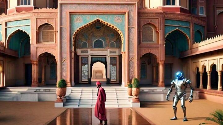 आज के वक्त में अगर मुगल होते तो वो भी तकनीक का इस्तेमाल करते. जैसे अपने किले में रोबोट को रखते और मोबाइल फोन समेत इंटरनेट का इस्तेमाल करते.