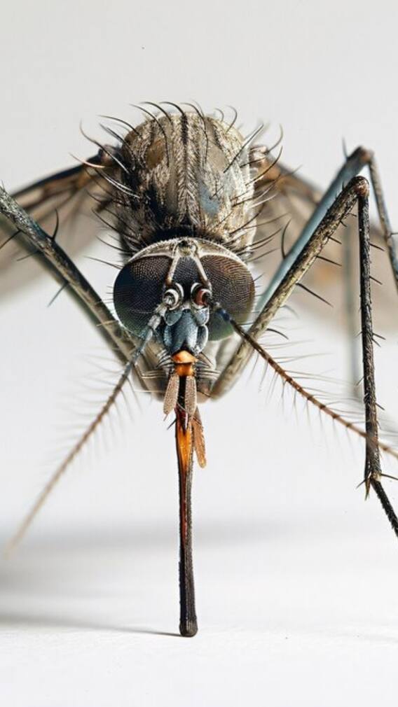 कभी देखा है कॉकरोच से भी बड़ा मच्छर?