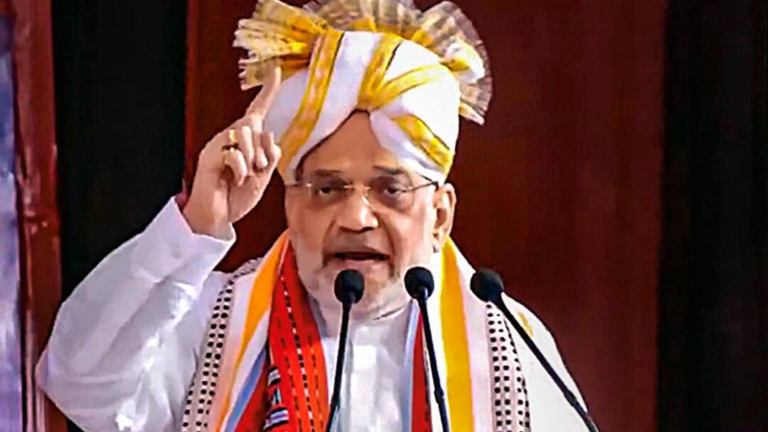 Amit Shah Slams Omar Abdullah farooq abdullah Congress PDP NC In Jammu Kashmir Lok Sabha Election 2024 'किसने कश्मीर के बच्चों पर गोलियां चलाईं', अमित शाह ने इन दो नेताओं का लिया नाम