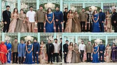 Aishwarya Shankar Reception Photos : ஷங்கர் மகளின் வரவேற்பு நிகழ்ச்சியில் ஒன்று திரண்ட பிரபலங்கள்!