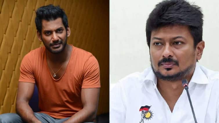 actor vishal condemn to udhayanidhi stalin Red giant production Vishal On Red Giant : நீங்க மட்டும் தான் சம்பாதிக்கணுமா? - ரெட் ஜெயன்ட் நிறுவனத்தை தாக்கிப்பேசிய விஷால்..