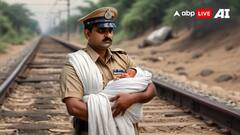 दिल्ली में रेल ट्रैक पर मिला दुधमुंहा बच्चा, पुलिस ने परिवार से मिलाया तो माता-पिता के आंखों से छलके आंसू