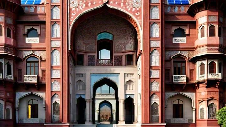 आज के वक्त के अगर मुगल होते तो उनका रहन-सहन कैसा होता. इसको लेकर एआई ने कुछ तस्वीरें बनाई है.