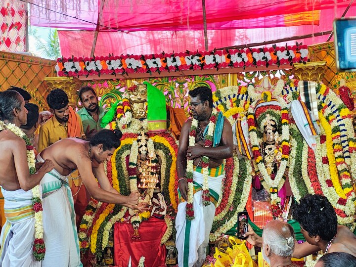 திருமண வரம் தரும் திருமணஞ்சேரி கோயிலில் திருக்கல்யாண வைபவம் - குவிந்த பக்தர்கள்!