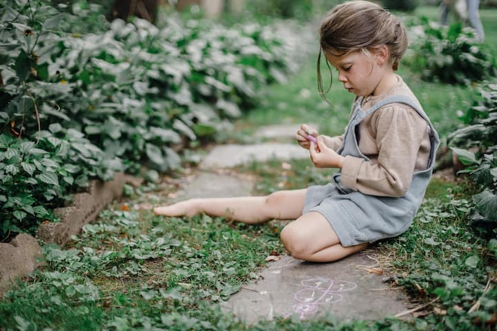 Children connect with nature by learning how plants grow and develop.  This will help them understand the need and importance of nature and how important it is to take care of our earth and environment.  (Photo credit: Pexel.com)