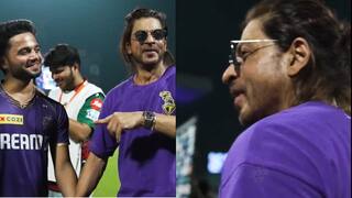 Watch: 'पूजा मुझे ऐसा हेयरस्टाइल चाहिए...', KKR के इस खिलाड़ी के हेयरकट के दीवाने हुए शाहरुख खान