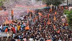 In Pics: హైదరాబాద్‌లో ఉత్సాహంగా శ్రీరాముడి శోభాయాత్ర, ఆ ఉత్సాహం చూస్తే రెండు కళ్లూ చాలవు