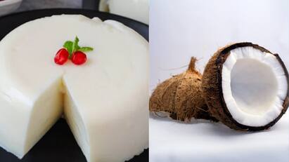 Tasty coconut milk pudding procedure நாவில் எச்சில் ஊறும் சுவையில் தேங்காய் பால் புட்டிங்.. இப்படி செய்து அசத்துங்க!