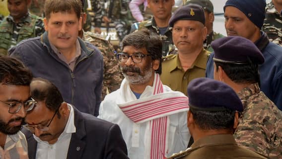 Hemant Soren's Party Leader Antu Tirkey, 3 Others Arrested By ED In Jharkhand Land Scam Case