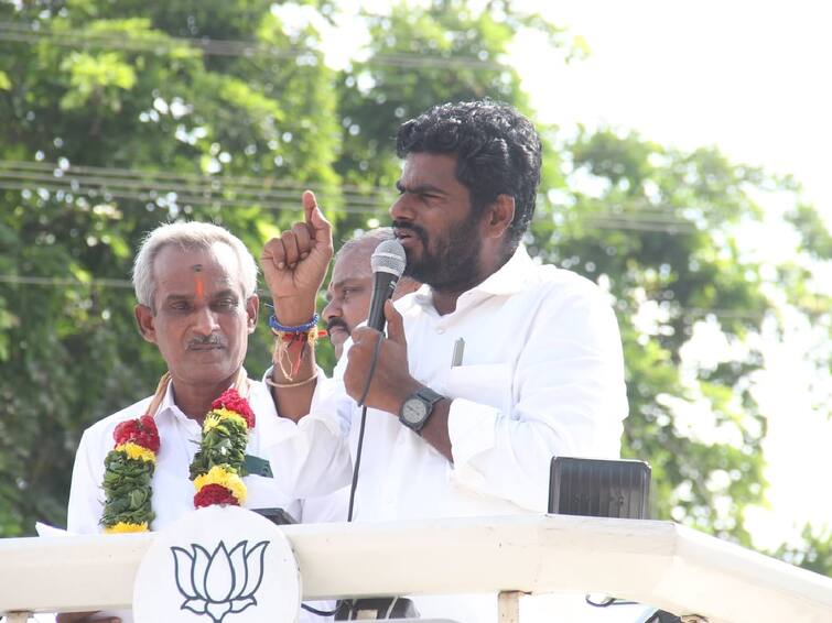 Annamalai alleges that opposition parties are auctioning off voters நேர்மையான அறம் சார்ந்த அரசியல் கோவையில் இருந்து ஆரம்பமாகும் - அண்ணாமலை