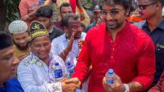 Ram Navami 2024 : দেবের মুখে 'জয় শ্রীরাম', রামনবমীর মিছিলে সায়নীও, তারকাখচিত রামনবমীর ছবি