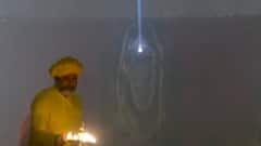 First Ram Navami Surya Abhishek For Ayodhya Ram Lalla Idol After Pran Pratishtha: IN PICS