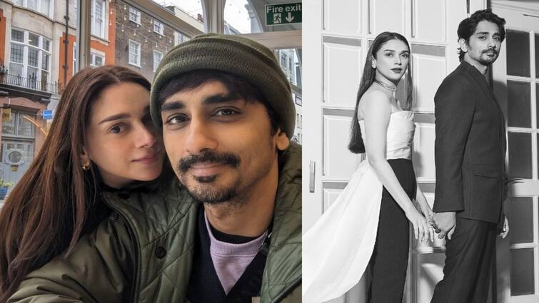 Aditi rao wishes Siddharth through instagram on his birthday Aditi Rao : என்றும் உடனிருப்பேன்! சித்தார்த்துக்கு க்யூட்டாக பர்த்டே விஷ் சொன்ன அதிதி ராவ்!