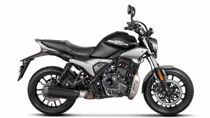 हीरो मावरिक 440 का टॉप वेरिएंट फैंटम ब्लैक कलर में मौजूद है. बाइक के इस वेरिएंट की एक्स-शोरूम प्राइस 2.24 लाख रुपये है. इस बाइक में डायमंड-कट फिनिश के साथ अलॉय व्हील्स लगाए गए हैं.