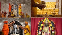 On Ram Navami, Ayodhya Ram Lalla Radiates Splendour As Idol Gets 'Divya Abhishek'
