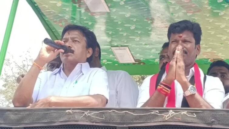Lok Sabha Election 2024  CV Shanmugam says Amit Shah vehicle rally was like a funeral - TNN Lok Sabha Election 2024: அமித்ஷா வந்த வாகன பேரணி இறுதி ஊர்வலம் போல் இருந்தது - சி.வி.சண்முகம்