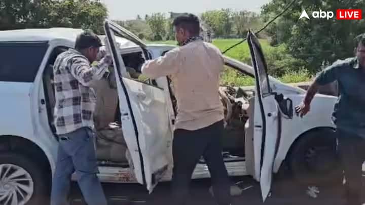 Ahmedabad-Vadodara Expressway Road Accident Car rammed into trailer Gujarat Accident News: अहमदाबाद-वडोदरा एक्सप्रेस वे पर ट्रेलर में जा घुसी कार, दर्दनाक हादसे में 10 लोगों की मौत