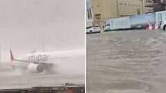 Dubai Floods: मॉल झरने तो सड़कें बनीं तालाब, एयरपोर्ट भी डूबे... दुबई में बारिश-बाढ़ ने किया बुरा हाल, देखें तस्वीरें