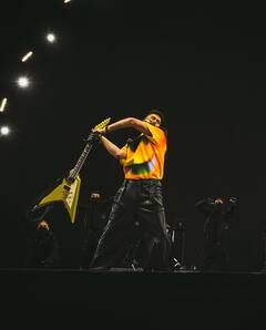 AP Dhillon Justifies Breaking Guitar At Coachella Event, Gets More Trolled; PICS