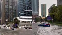 Dubai Floods: मॉल झरने तो सड़कें बनीं तालाब, एयरपोर्ट भी डूबे... दुबई में बारिश-बाढ़ ने किया बुरा हाल, देखें तस्वीरें