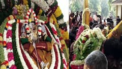பிரசித்திபெற்ற தேனி வீரபாண்டி அம்மன் கோயில் திருவிழா கொடியேற்றத்துடன் துவக்கம்