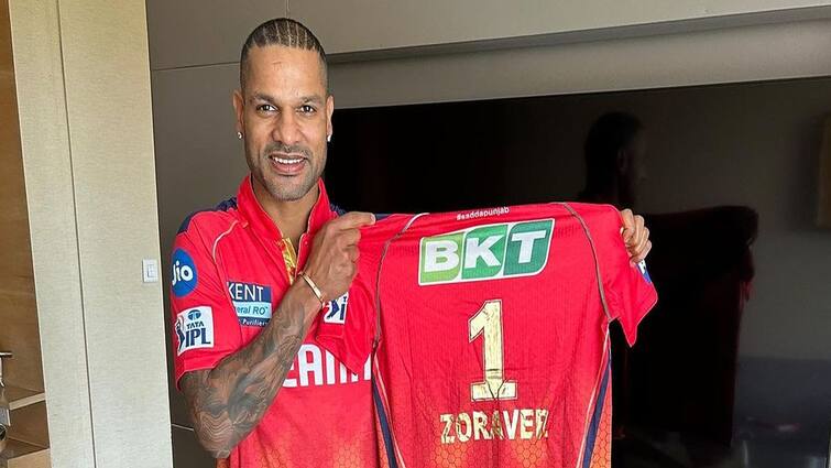 Shikhar Dhawan Son Zoravar PBKS Captain Punjab Kings PBKS IPL 2024 Writes You Are Always With Me My Boy Shikhar Dhawan Shares Note For Son Zoravar, Writes 'You’re Always With Me, My Boy'