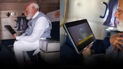 PM Modi Watches Surya Tilak of Shri Ram Lalla | విమానంలో బాలరాముడి సూర్యతిలకం వీడియో చూసిన మోదీ |ABP