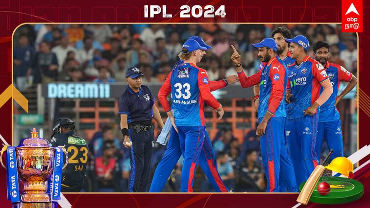 IPL 2024 GT vs DC Innings Highlights Gujarat Titans Gives 90 Runs Target To Delhi Capitals Ishant Sharma Mukesh Kumar GT vs DC Innings Highlights: சொந்த மண்ணில் படுசொதப்பல்; டெல்லியின் பவுலிங்கின் முன் சரணடைந்த குஜராத்; 89 ரன்களுக்கு ஆல்அவுட்!