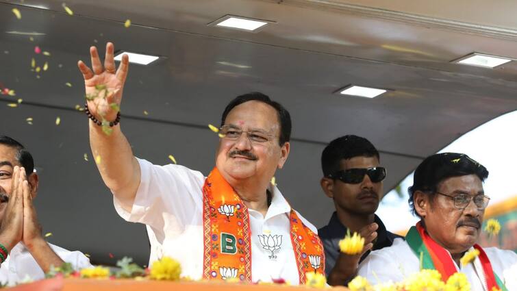 Lok Sabha Elections BJP National President JP Nadda Election Campaign in Trichy Parivendhar IJK Campaign : வாரிசு அரசியல் முடிவுக்கு நேரம் வந்துவிட்டது.. பாரிவேந்தரை ஆதரித்து ஜே.பி. நட்டா பரப்புரை