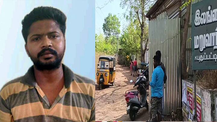 Dindigul news Sri Lankan refugee camp murder near vathalagundu - TNN Crime: வத்தலகுண்டு அருகே  இலங்கை அகதி கழுத்து நெறித்து கொலை