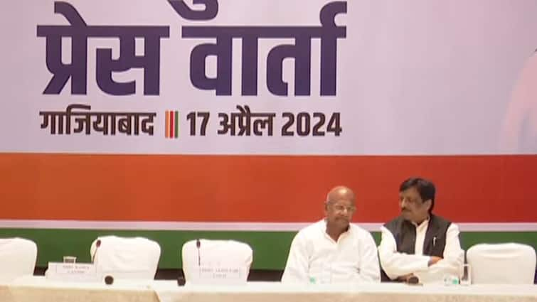 lok sabha election 2024 in up rahul gandhi and akhilesh yadav press conference in Ghaziabad Rahul Gandhi और Akhilesh Yadav की प्रेस वार्ता में दिखा पश्चिमी यूपी का बड़ा चेहरा, रहे हैं जयंत के करीबी