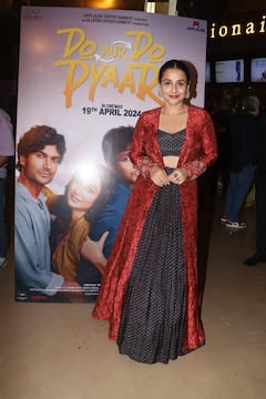 Do Aur Do Pyaar Premiere: From Kartik Aaryan To Mrunal Thakur, Celebs Attend Screening Of Vidya Balan Starrer