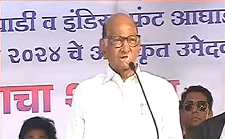 NCP Leader Sharad Pawar critisize Pm Modi And state Government In mahavikas aghahi sabha in Pune Sharad Pawar : सत्तेचा उन्माद काय असतो हे राज्यकर्त्यांनी दाखवून दिलं; शरद पवारांचा सरकारवर हल्लाबोल