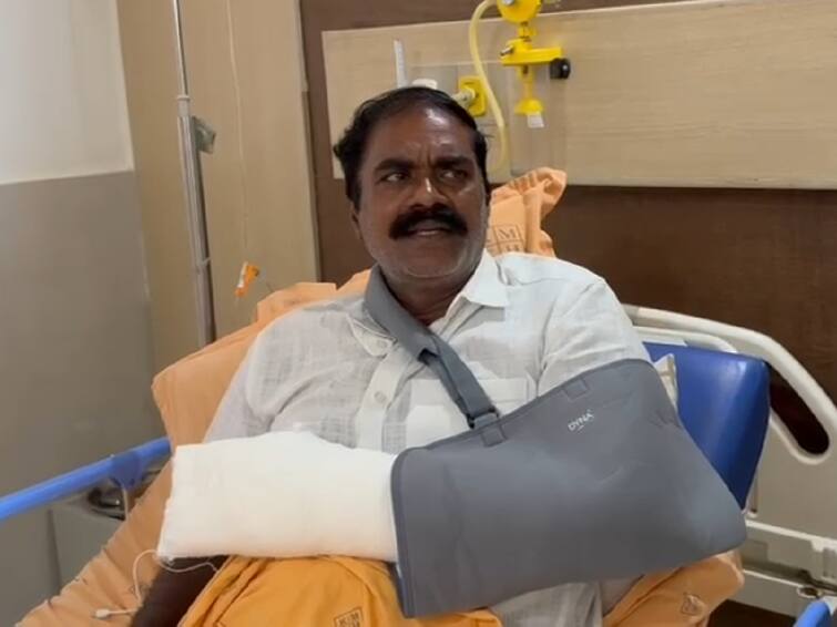 Lok Sabha Election 2024 BJP Executive Amputated his Finger For Information on Annamalai Lose Election TNN அண்ணாமலை தோற்றுவிடுவாரா? - கைவிரலை துண்டித்து கொண்ட பாஜக நிர்வாகி